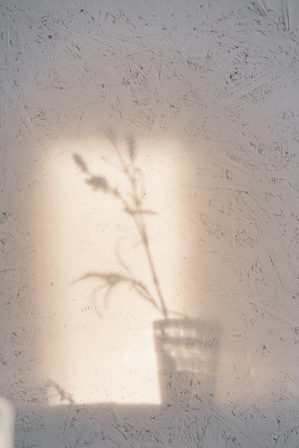 Yoga studio interior with natural light